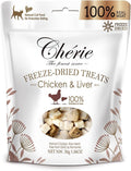 CHÉRIE Freeze-Dried Cat Treats, Chicken & Liver, 1.06 oz Bag