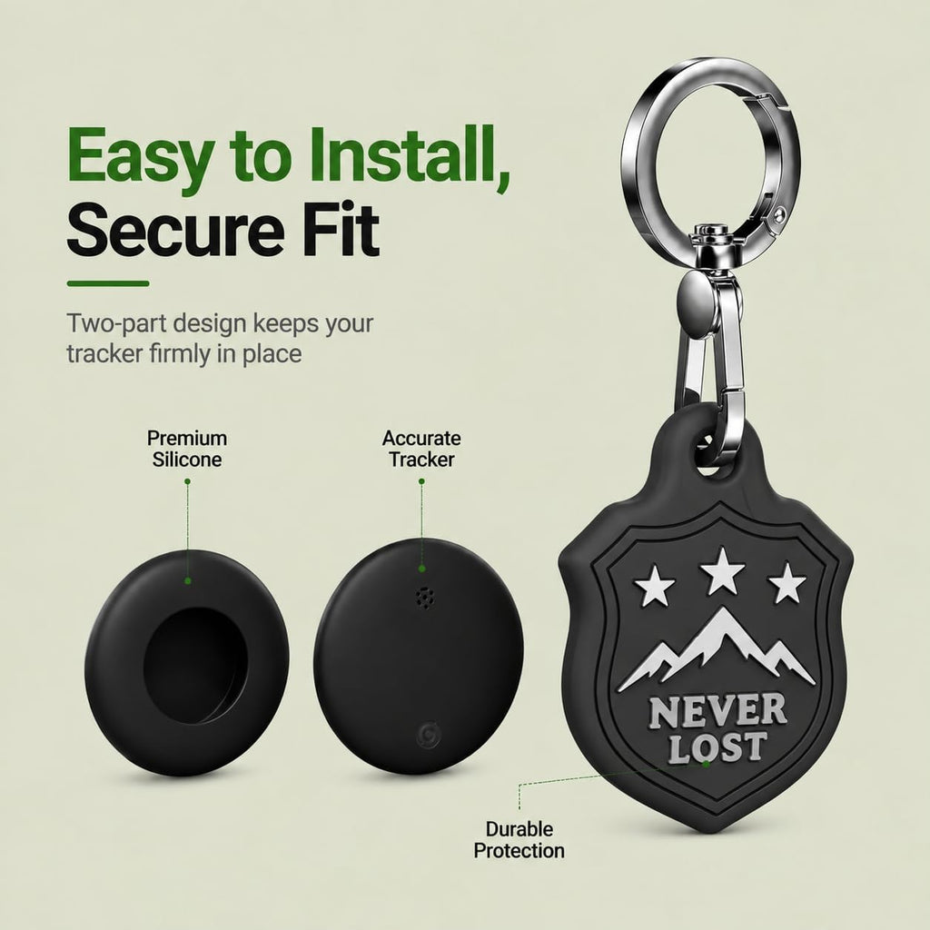 Dog Tracker with Apple Find My, GPS Pet Tracker for Dogs and Cats