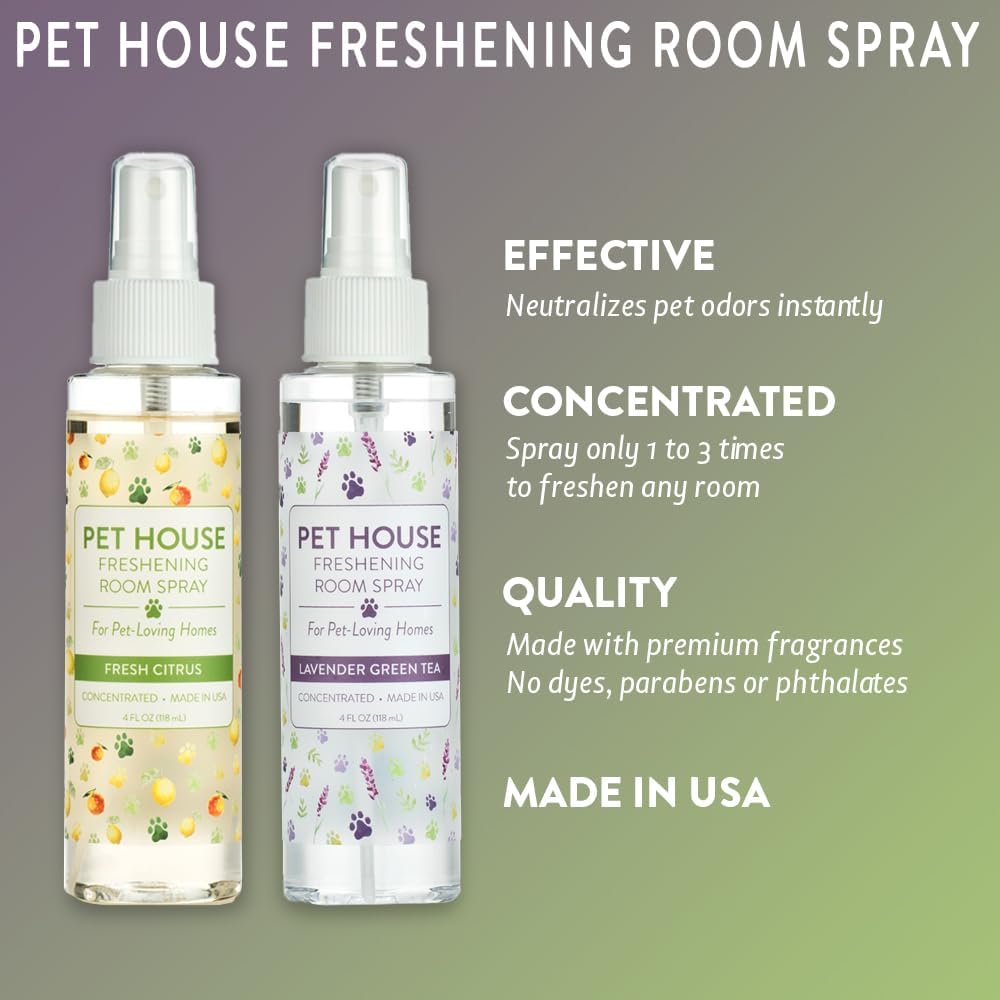 Lavender Green Tea & Fresh Citrus Concentrated Room Spray, Pack of 2