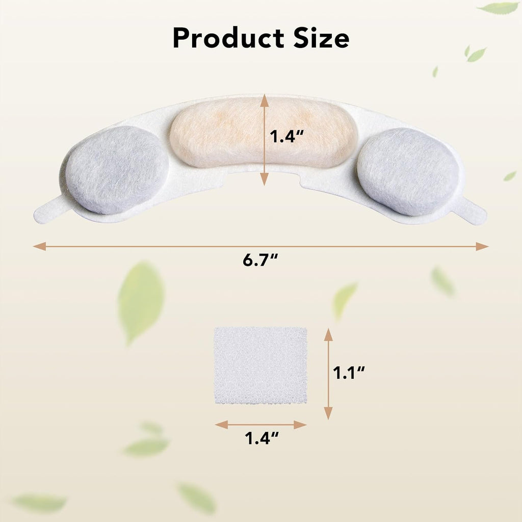 Smartoo Official 9 PCS Filters & 9 Sponges for 7L/236oz Dog Water Fountain