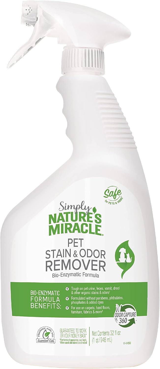 Nature's Miracle Simply Pet Stain and Odor Remover, 32 oz