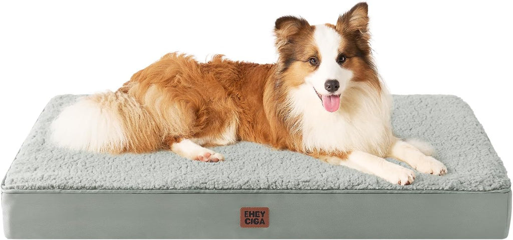 EHEYCIGA Orthopedic Dog Bed Extra Large with Removable Washable Cover, 41IN