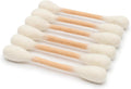 Glaciart One Swabs Cat Toys with Catnip - 6 Pk | Durable for Chew, Cute Cat Toys Interactive Kitty for Boredom, Exercise, & Play | Filled w/Organic Catnip for Anxiety & as Digestive Aid | Gift Idea