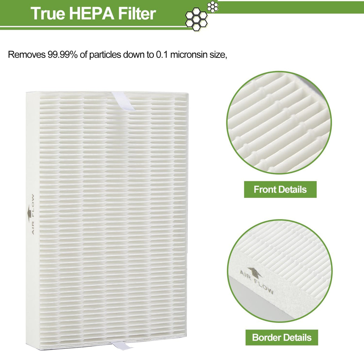 HPA300 HEPA Filter Replacement for Honeywell Air Purifier HPA300 Series