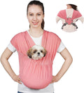 Supet Dog Sling Carrier for Small Pet, Adjustable Hands Free Front Backpack