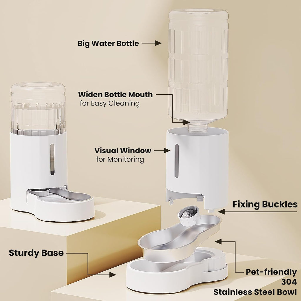 CZPET Automatic 8L Dog and Cat Water Dispenser Gravity Waterer