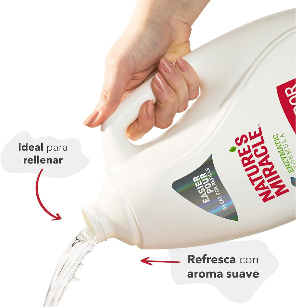 Nature’s Miracle Dog Stain & Odor Remover, Enzymatic Cleaner, 1 gal