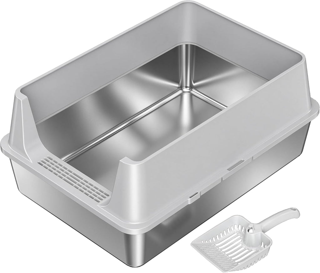 XXXL Stainless Steel Litter Box
