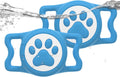 IP68 Waterproof Dog AirTag Holder for Dog Collar, Soft, Stretchy Silicone
