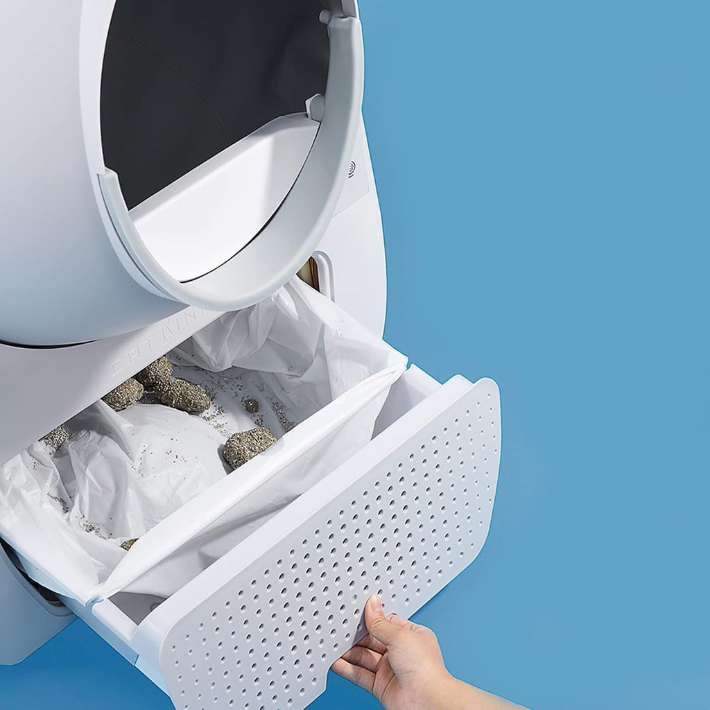80 Pack CATLINK Trash Bags for Scooper Prox Series | for SCOOPER YOUNG & LUXURY PRO & ULTRA, Not Suitable for SCOOPER SE & SE LITE