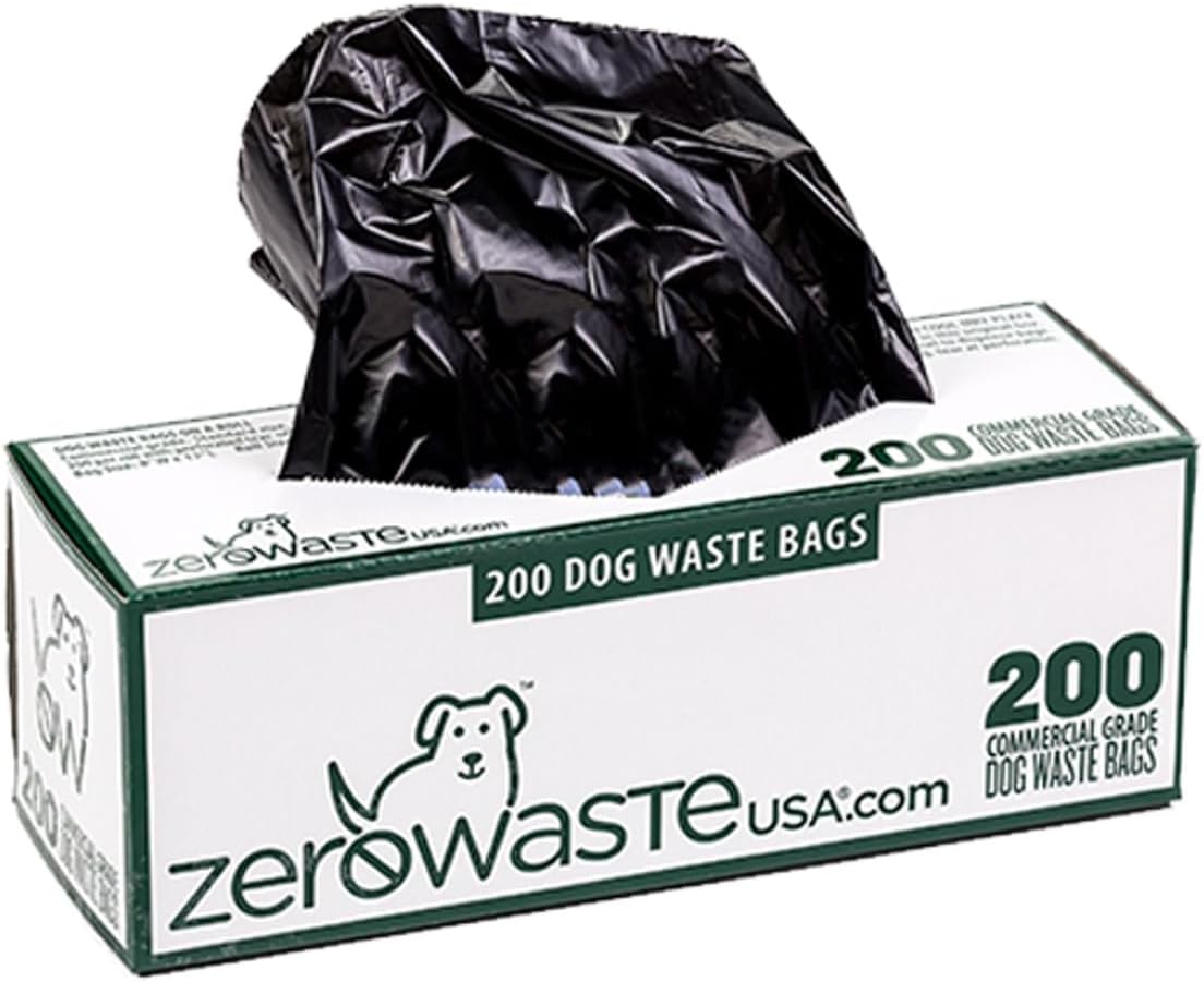 Zero Waste USA - 2,000 Premium Dog Waste Station Refill Bags, 10 Rolls | Premium commercial refill rolls, stronger dog waste station bags, fits most dispensers, heavy-duty design for parks & HOAs