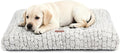 Dog Bed Crate Pad for Small Dogs 24"x18" Coffee