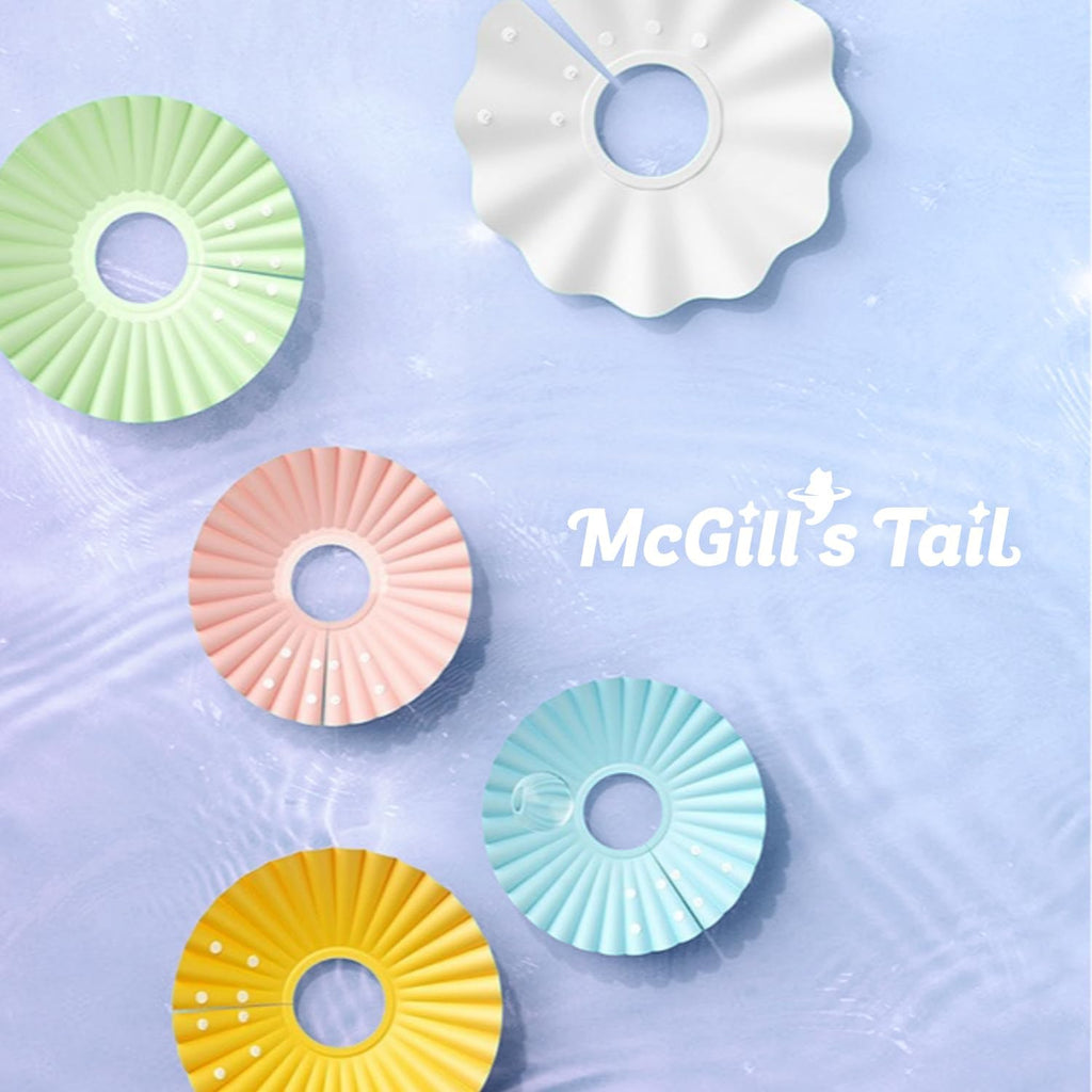 McGill’s Tail Cat Cone Collar Soft, Comfortable Cat Recovery Collar with Royal Ruffled Design, Adjustable Elizabethan Collar for Cats, Water-Resistant EVA Cat Cones After Surgery (Mint Green, M)