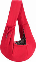 ARZQUT Dog and Cats Carrier Sling, Small Pet Carrier with Storage Pocket