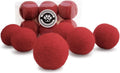 Wool Cat Toys, Felt Toy Balls, Red, 6PCS