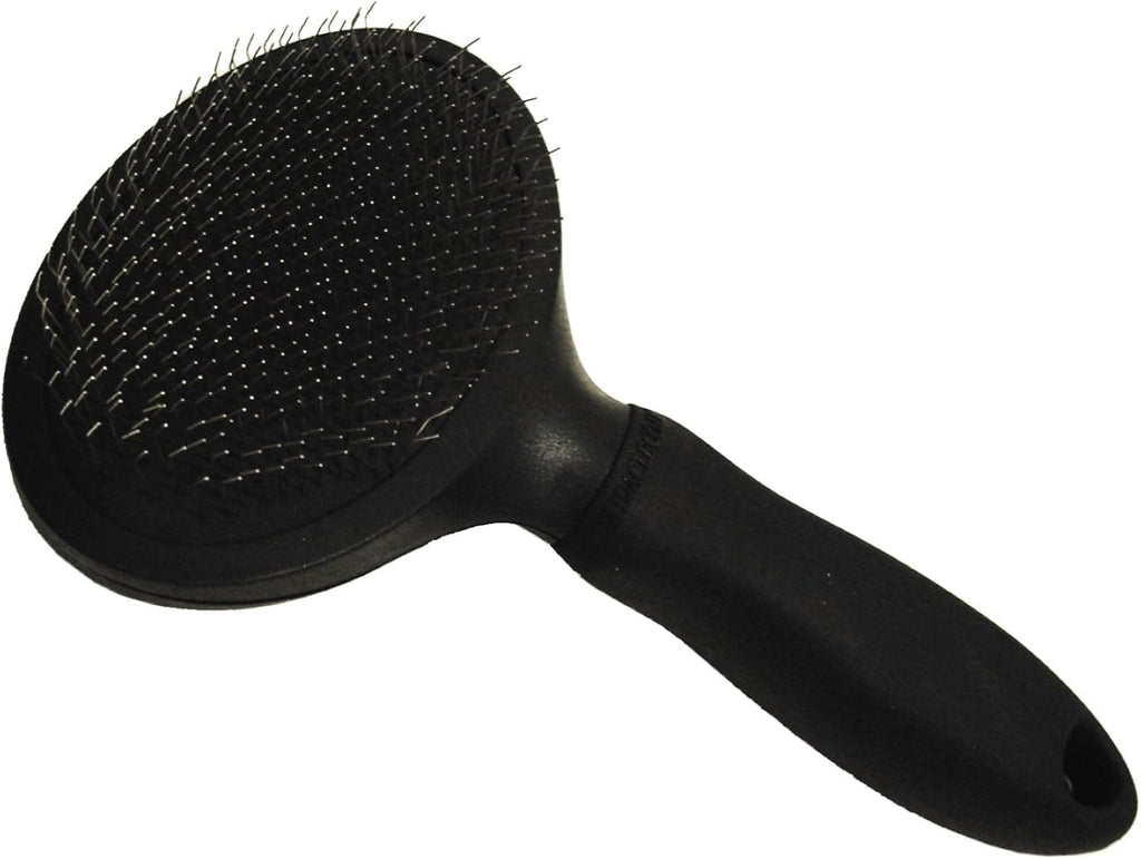 Miracle Care Large Slicker Brush for Large Dogs | Grooming Brush Removes Loose Undercoat, Reduce Shedding and Matting, Flexible Pins Protect Skin, Ergonomic & Cushioned Handle 