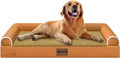 NANUYA Orthopedic Dog Bed for X-Large Dogs, 40 x 32 Inch, Orange