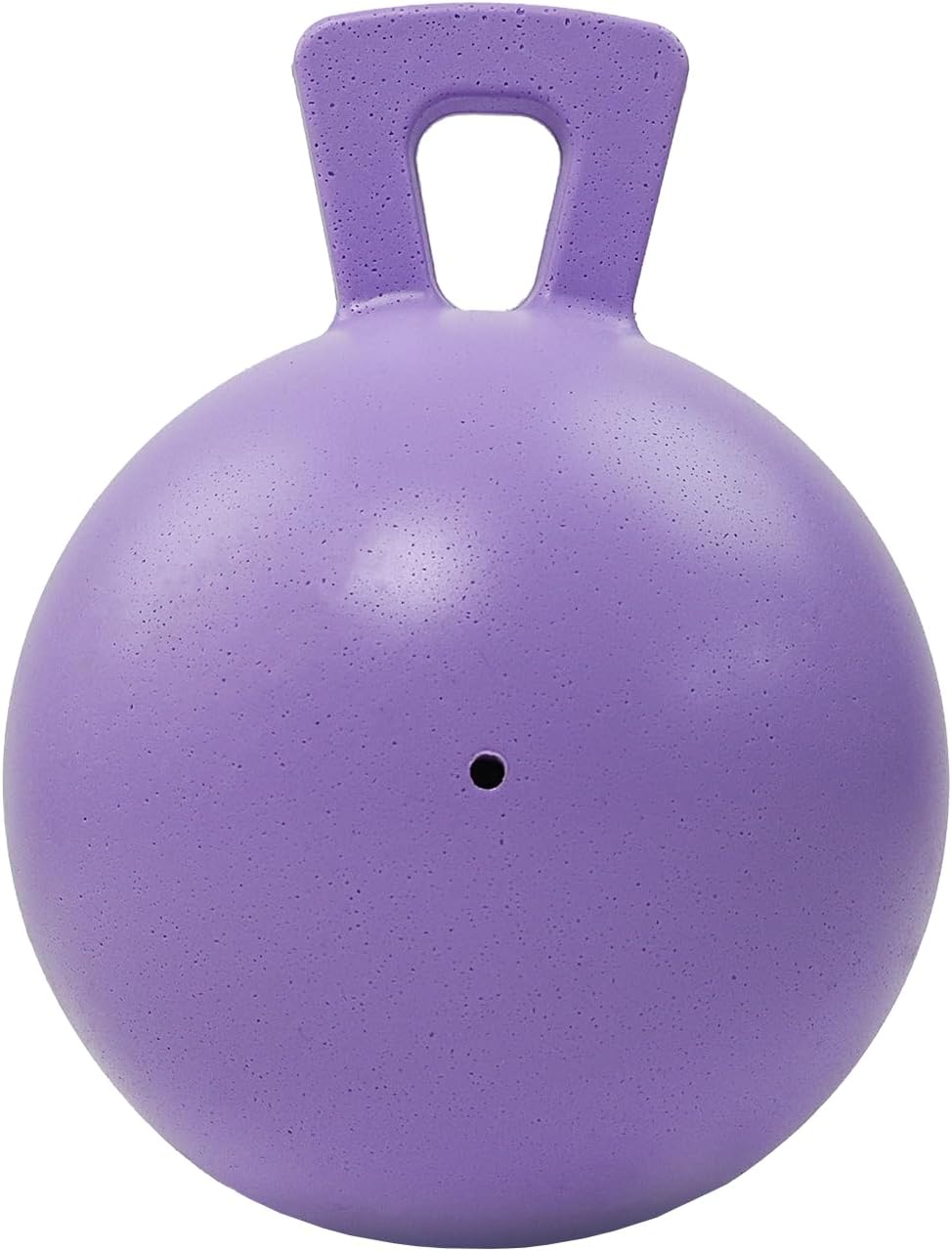 Jolly Pets Tug-n-Toss Heavy Duty Dog Toy Ball with Handle, 10 Inches/X-Large, Light Purple