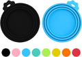 2 Pack Pet Food Can Covers, Silicone Can Lids for Dog & Cat Food