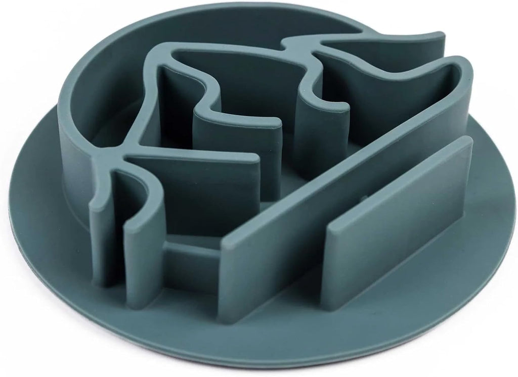 Wilderdog Slow Feeder Bowl – Non-Slip Dish for Fast-Eating Dogs – Promotes Healthy Digestion & Mealtime Enrichment – Adventure-Ready & Top Rack Dishwasher Safe - Fits Bowls with a 5+ Inch Diameter