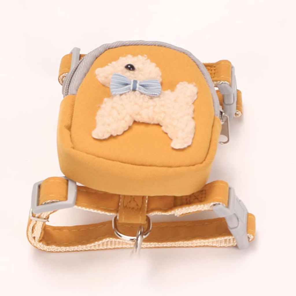 Dog Harness and Leash Dog Backpack Harness with Leash Dog Harness Backpack Cat Harness Pull Puppy Harness Backpack