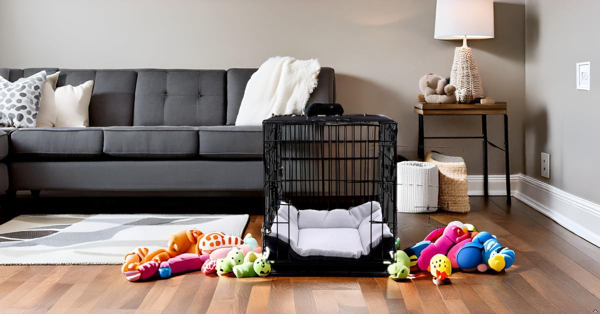 Pet Bed, Small Dog Bed 24 inch, Washable Flat Pet Bed, Reversible Crate Pad