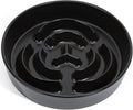 Ceramic Slow Feeder Dog Bowls 0.6 Cups for Small Fast Eaters,White