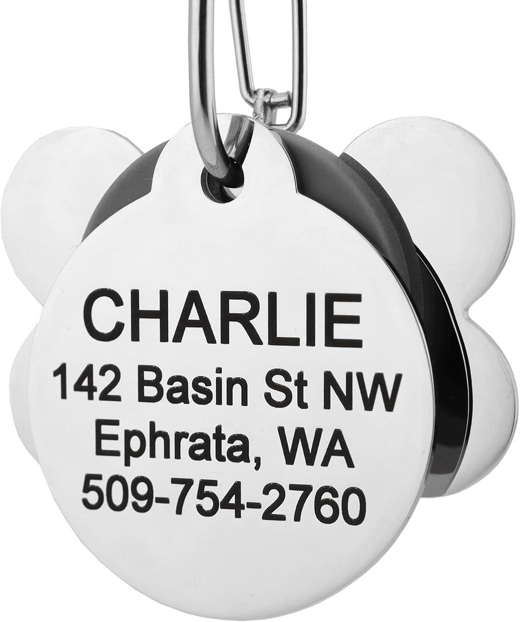 GoTags Rubber Tag Silencer with Connector, Great for Metal Dog and Cat Tags