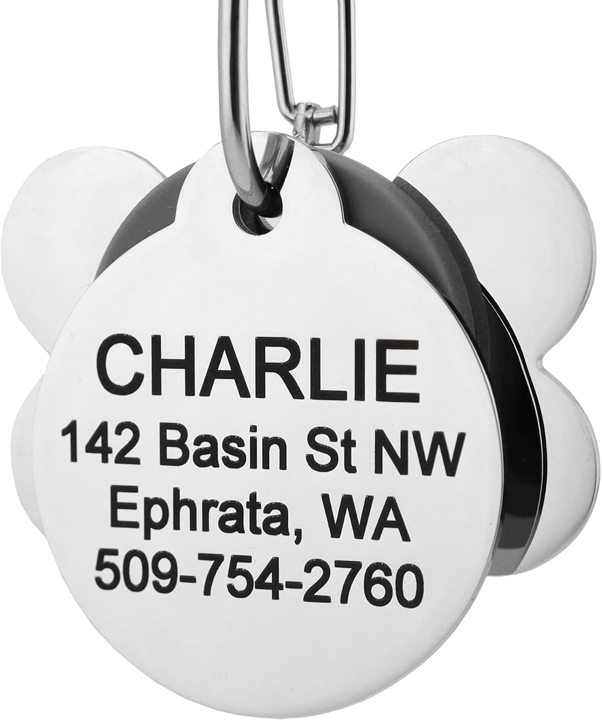GoTags Rubber Tag Silencer with Connector, Great for Metal Dog and Cat Tags