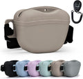 Silicone Dog Treat Pouch with Training Clicker