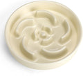 Ceramic Slow Feeder Dog Bowl, 2 Cups Maze Puzzle Dish to Slow Down Eating
