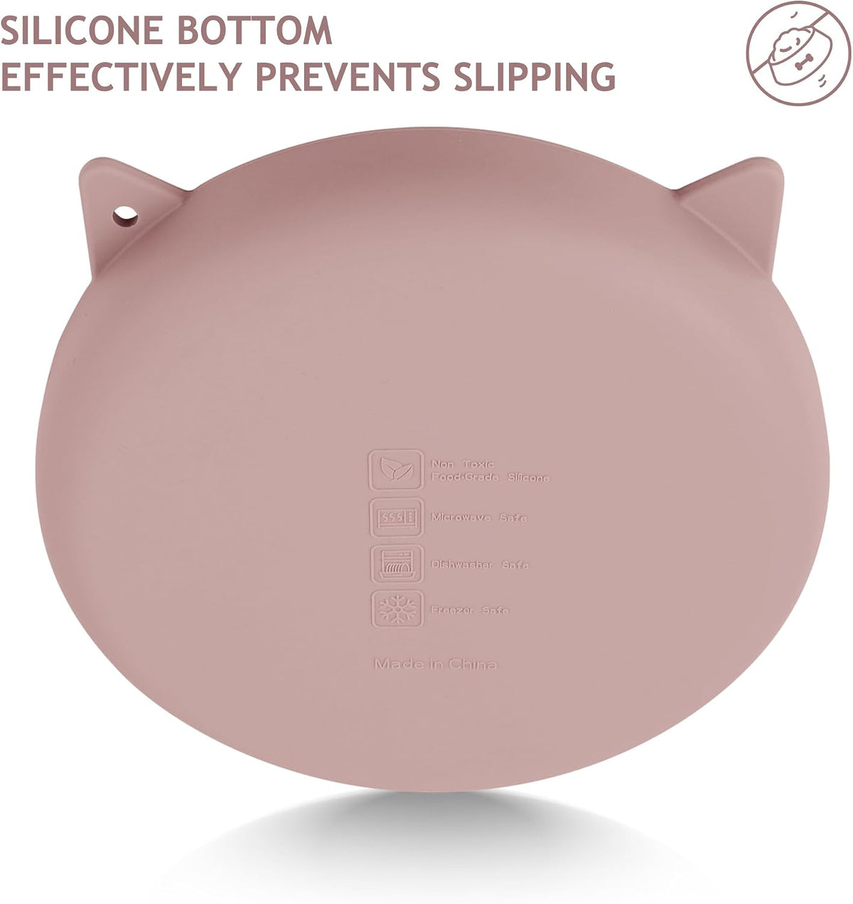 Coomazy Slow Feeder Cat Bowl Silicone Pet Puzzle Feeder for Slow Eating