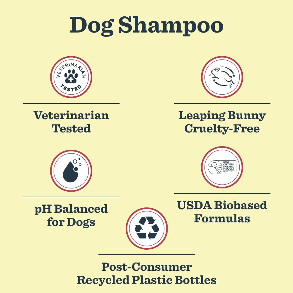 MRS. MEYER'S Clean Day 3 in 1 Dog Shampoo, Sweet Chamomile Scent, 14oz (Pack of 3)