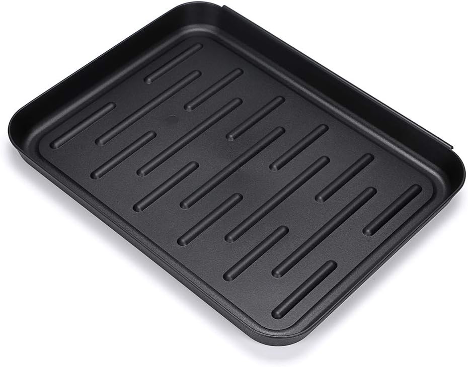 OwnMy Black Boot Tray Mat Indoor Plastic Small Shoe Tray Mat for Entryway | Multi-Purpose Boot Tray for Plants Pet Food Dog Water Bowls Cat Litter Box, Boot and Shoes Drying Mat for Indoor and Outdoor