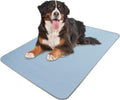 Buvlnee Summer Dog Cooling Mat Washable Ice Silk Self Cool Pad for Small Medium Large Dogs and Cats, Pet Sleeping Pad for Crate, Bed, Indoor & Outdoor Floor, Car Seats