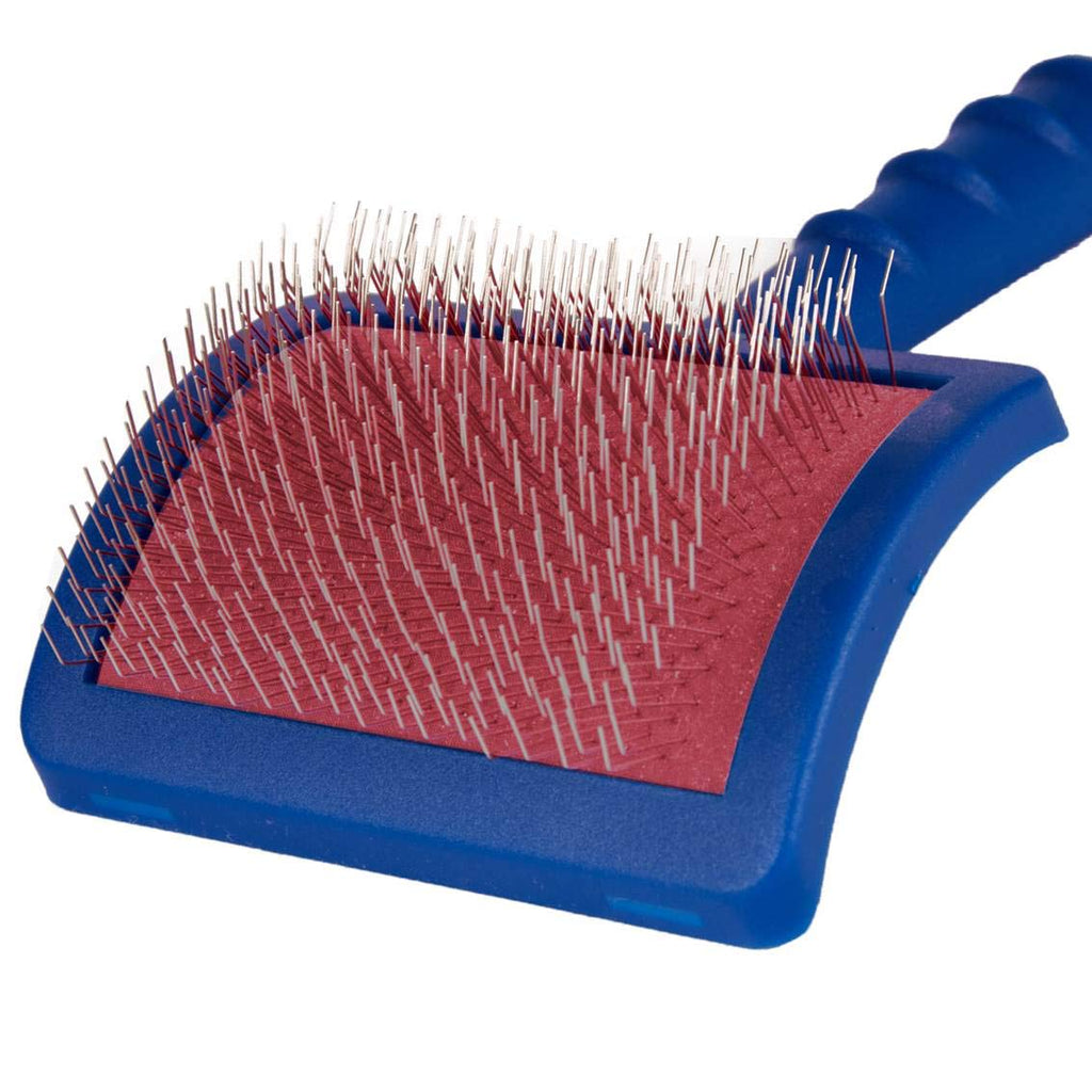 Show Tech Tuffer Than Tangles Regular Large Slicker Brush for Dog Grooming, Dog Brush for Doodle Breeds, Dematting, Remove Undercoat