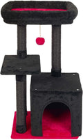 Cute Cat Tree Kitten Cat Tower Condo Cat Furniture Sisal Scratching Posts K