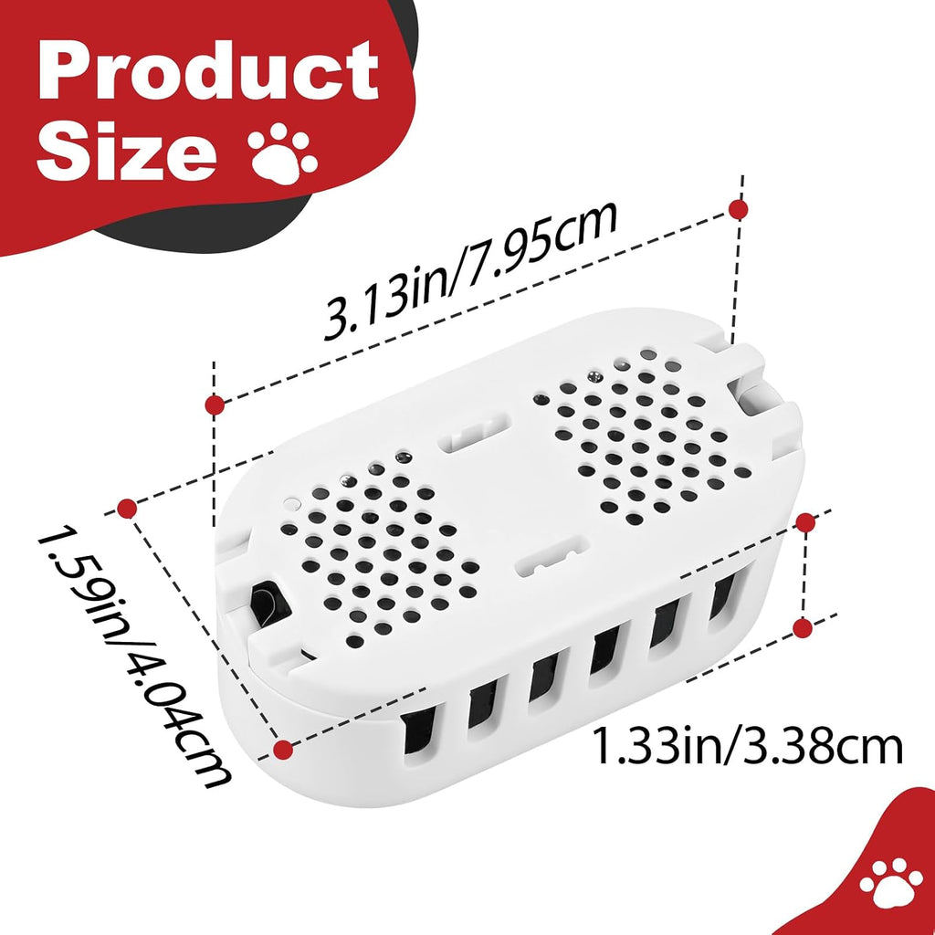 6Pcs Cat Litter Box Deodorizer Cartridges Compatible with Ellenpent ICB019