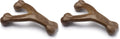 Benebone Wishbone Dog Chew Toy for Aggressive Chewers | Real Bacon Flavor | Made in USA | Giant Size | Pack of 2