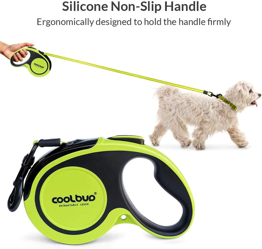 360° Tangle-Free,Heavy Duty Retractable Dog Leash with Anti-Slip Handle