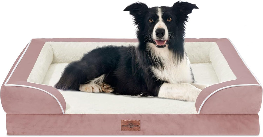 Comfort Expression Waterproof Orthopedic Dog Beds for Large Sized Dog