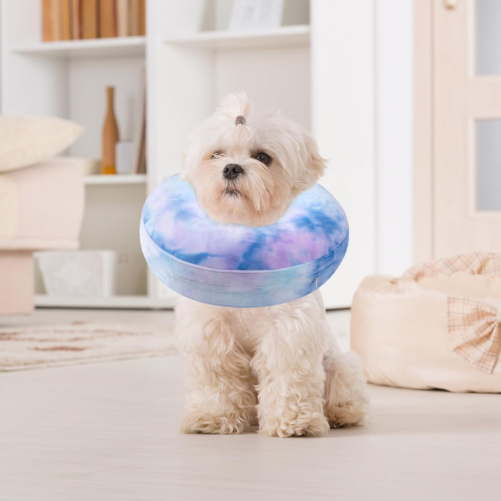 Inflatable Cone Collar for Dogs and Cats, Dog Neck Collar Recovery E-Collar Alternative After Surgery, Elizabethan Collar for Dogs Recovery