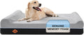 Laifug Orthopedic Dog Bed, Slate Grey 50''x36''x10'', Memory Foam