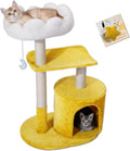 Happi N Pets 33" Cloud Cat Tree Tower, Cozy Bed & Large Condo for All Cats