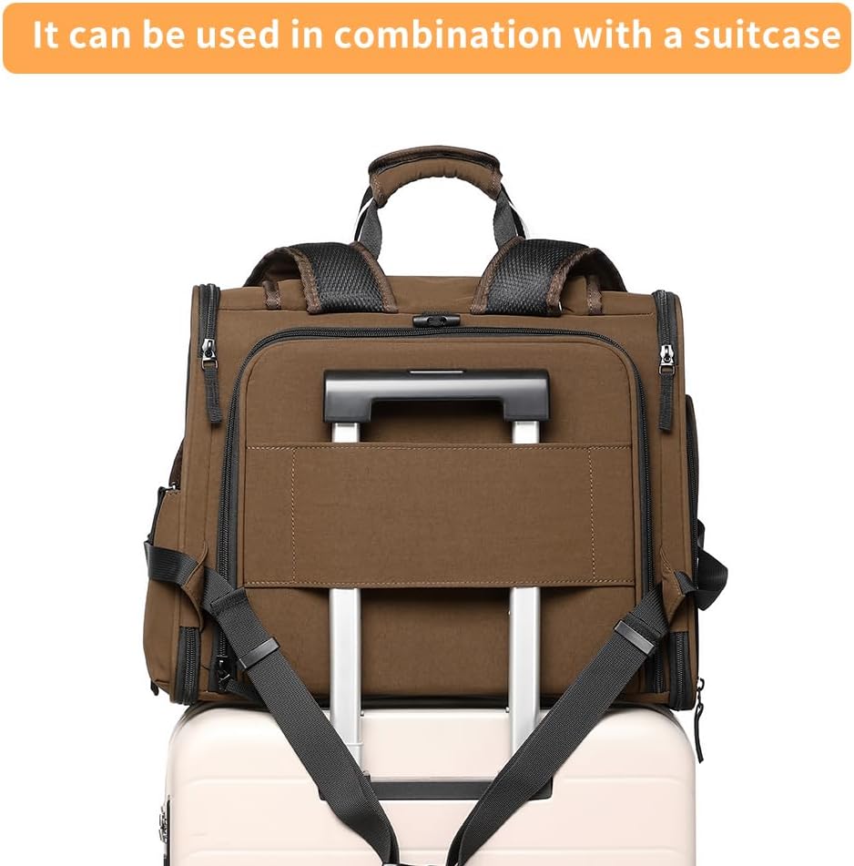 Pet Backpack Carrier for Small Dogs Medium Cats, Puppies,Breathable and Collapsible Design, Portable Travel Bag for Bearded Dragon,Rabbit Cage