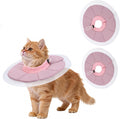 Elizabethan Collar, Cat Cone Collar Pet Cones, S/M, Pink, 2 Pcs
