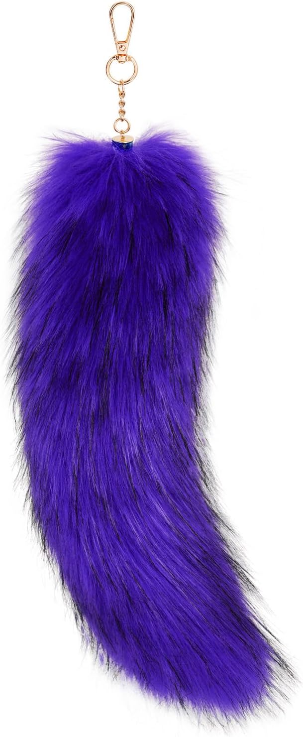 Yookat Faux Fox Tail Artificial Fox Tail Faux Cat Tail Fox Tail Cosplay for Halloween Costume