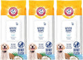 Arm & Hammer Puppy Grooming Wipes, Coconut Water, 100 Count, 3-Pack