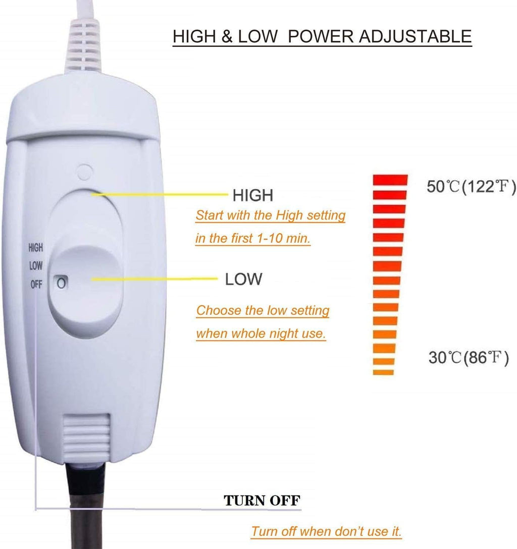 Pet Heating Pat for Dogs Cats Puppy Heating pad for whelping Box