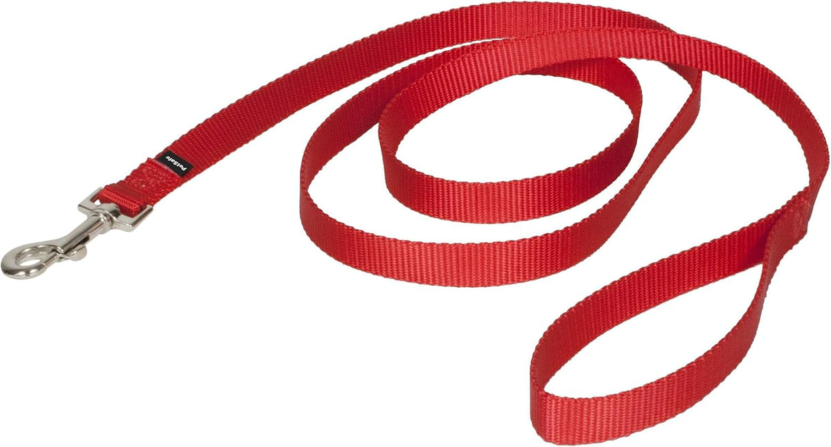 PetSafe Nylon Dog Leash, Red, 3/4 in x 6 ft
